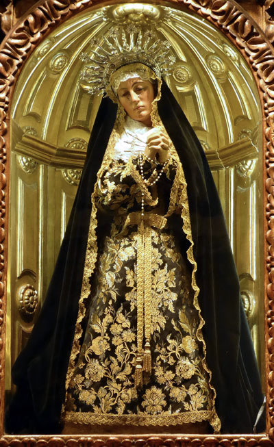 Virgen de la Soledad.