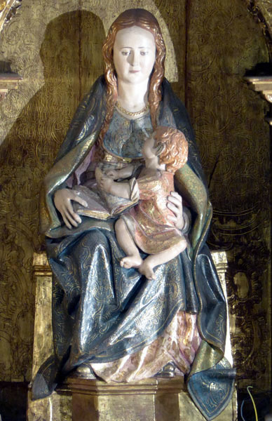Virgen con el Niño.